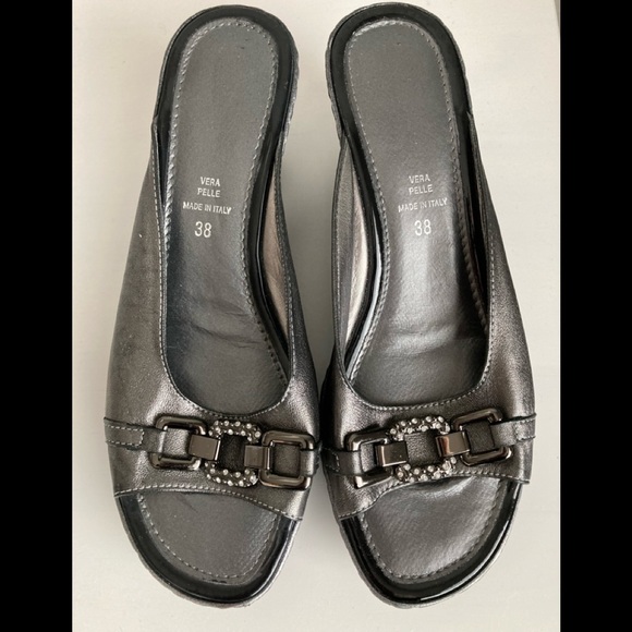 Italian wedge sandals - Picture 1 of 5